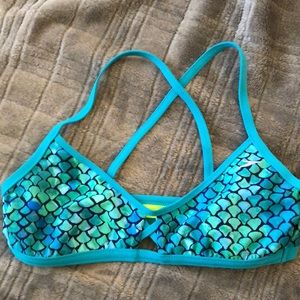 Speedo sport bathing suit top - swim top - bikini